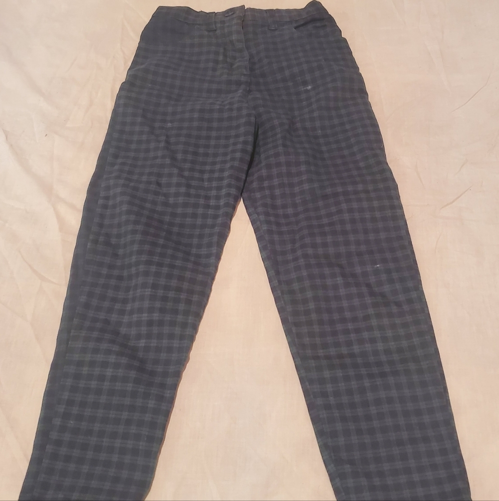 Green girl pants